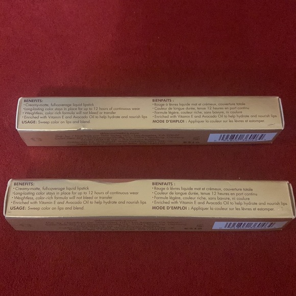 NWT NIB Stila Stay All Day Liquid Lipstick in Sirena Bundle of 2! - Picture 5 of 6